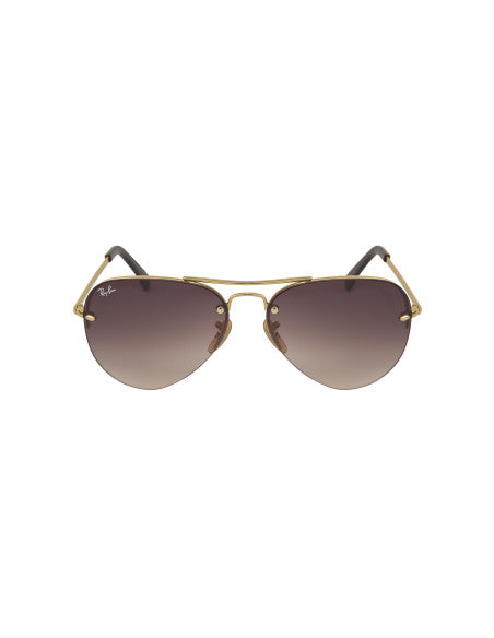 Ray Ban RB3449 001/13 Aviator Cafe degradado Dorado