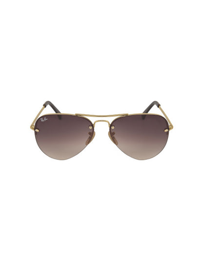 Ray Ban RB3449 001/13 Aviator Cafe degradado Dorado