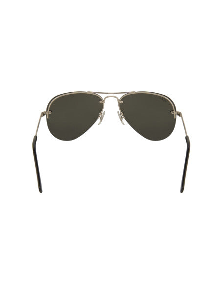 Ray Ban RB3449 003/30 Aviator Gris espejo Plateado
