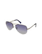 Ray Ban RB3449 9129/0S Aviator Azul degradado Plata