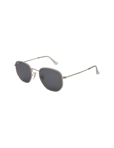 Ray Ban RB3548N 003/02 Hexagonal Gris Plata Polarizado