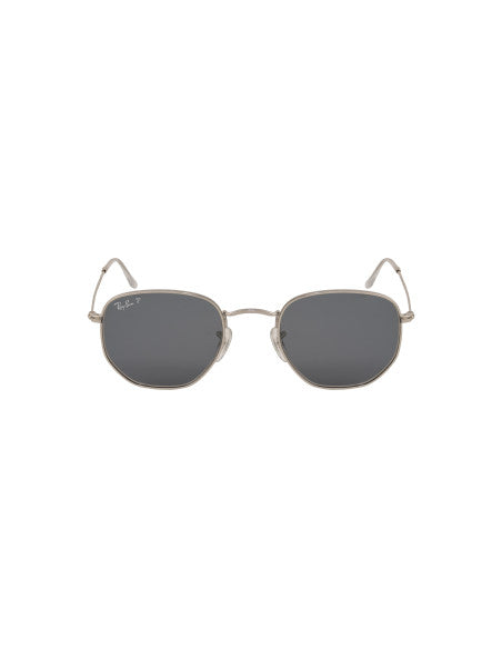 Ray Ban RB3548N 003/02 Hexagonal Gris Plata Polarizado