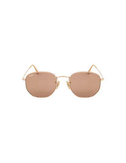 Ray Ban Rb3548N 9131S0 Hexagonal Evolve Cafe Transparente Bronce Fotocromatico