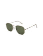 Ray Ban Rb3548n 9198/4E Hexagonal Flat Plata Verde