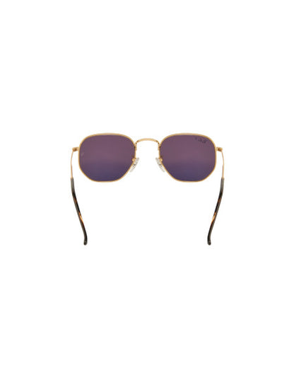 Ray Ban Rb3548n 9202AF Hexagonal Flat Vino Polarizado