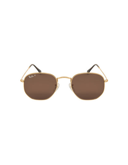 Ray Ban Rb3548n 9202AF Hexagonal Flat Vino Polarizado