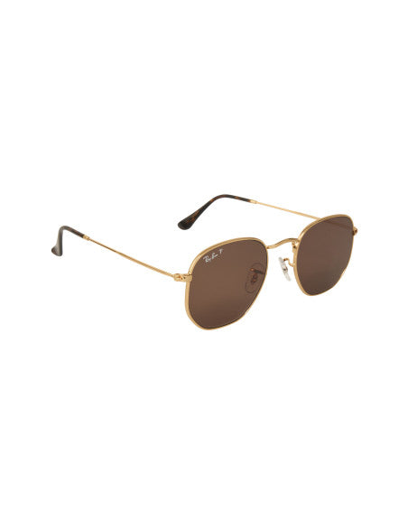 Ray Ban Rb3548n 9202AF Hexagonal Flat Vino Polarizado