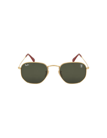 Ray Ban Rb3548nm F00831 Hexagonal Ferrari Negro G-15 Dorado
