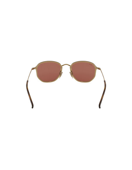 Ray Ban Rb3579n 001/e4 Hexagonal Blaze Rosa Espejo Dorado