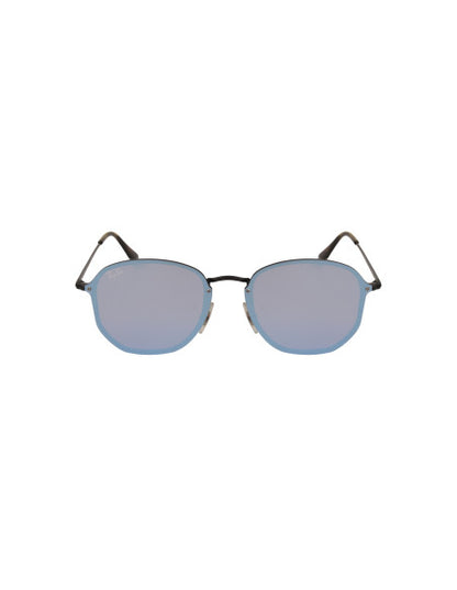 Ray Ban Rb3579n 153/7v Hexagonal Blaze Azul Espejo Negro