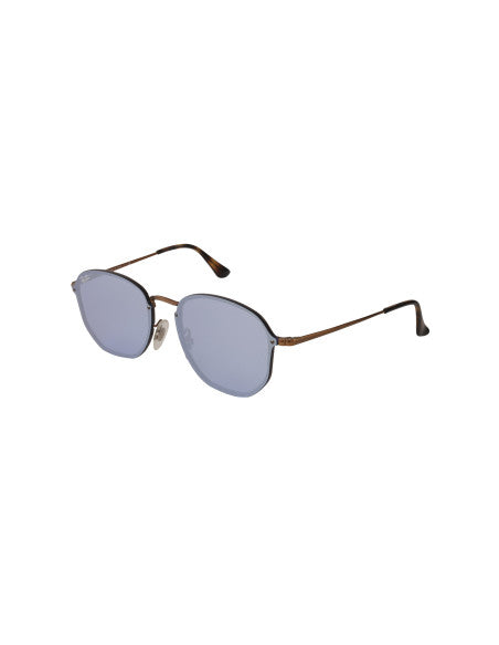 Ray Ban Rb3579n 9035/1u Hexagonal Blaze Lila Espejo Bronce
