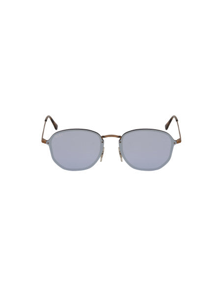 Ray Ban Rb3579n 9035/1u Hexagonal Blaze Lila Espejo Bronce