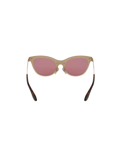 Ray Ban Rb3580n 043/e4 Eye Cat Blaze Rosa Espejo Dorado
