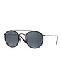Ray Ban Rb3647n 002/r5 Round Double Bridge black