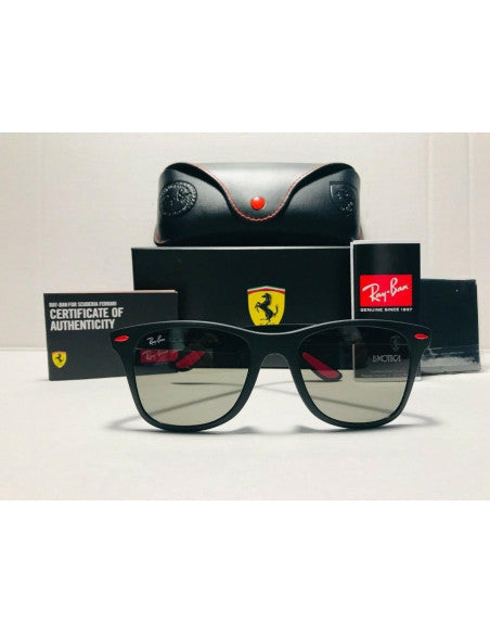 Ray Ban Rb4195m F60271 Wayfarer Scuderia Ferrari Negro G-15
