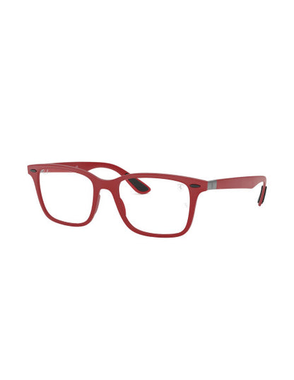 Ray Ban Rb7144M F628 Oftalmico Square Scuderia Ferrari Rojo Gris