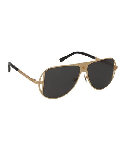 Versace VE2212 1002/87 Square Aviator Negro Dorado Clasico