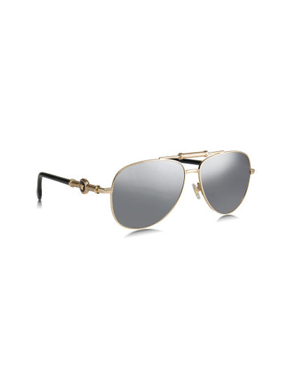 Versace VE2236 12526G Aviator Silver Mirror Gold