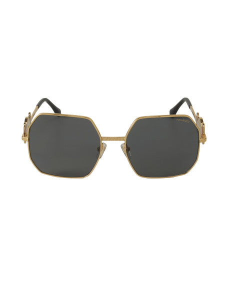Versace VE2248 100281 Square Shape Gold Polarized