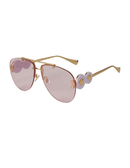 Versace VE2250 14871A New Aviator Gold Violet
