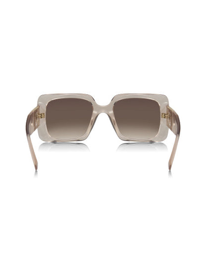 Versace VE4405 53394E Square Shape Transparent Pink