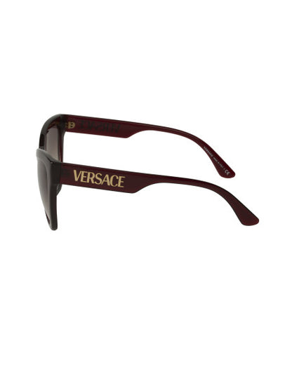 Versace VE4417U 388/89 Square Shape Transparent Red