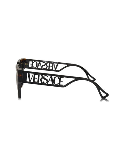 Versace VE4431U 514887 Square Shape Tortoise Black