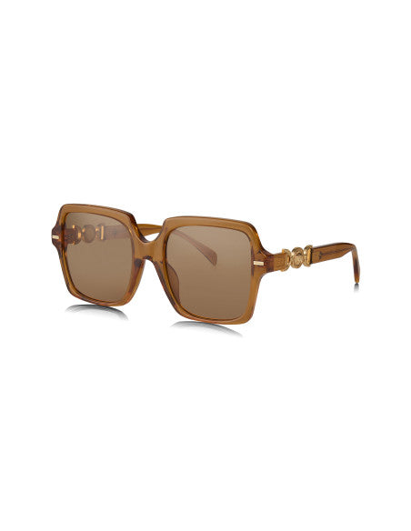 Versace VE4441 5028/O Square Shape Brown Orange