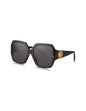Versace VE4453 108/87 Square Shape Tortoise Black